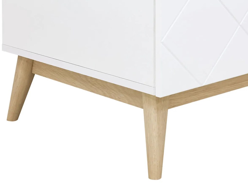 Παιδική Ντουλάπα 2φυλλη Paris  White + Oak Bopita