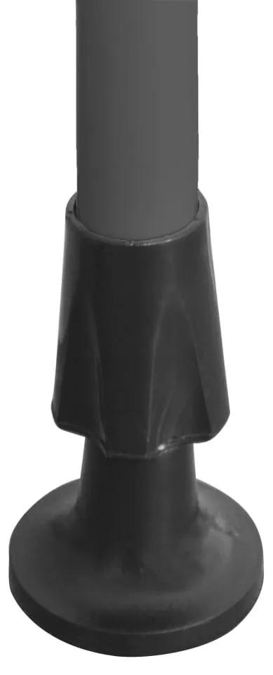 Τέντα Συρόμενη Χειροκίνητη με LED Πορτοκαλί / Καφέ 200 εκ. - Πολύχρωμο