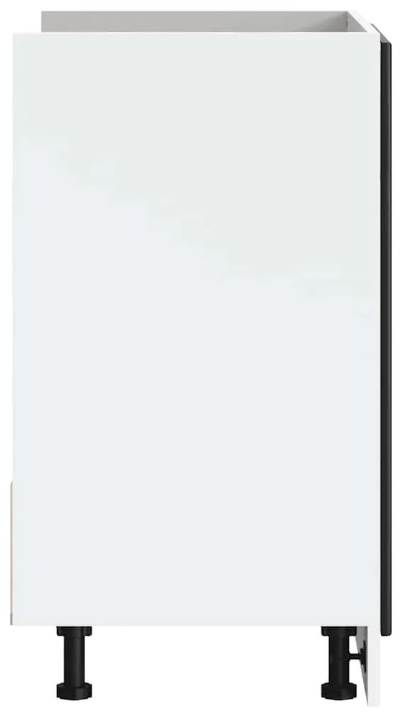vidaXL Ντουλάπι βάσης νεροχύτη Porto Μαύρο 80x46x81,5 cm
