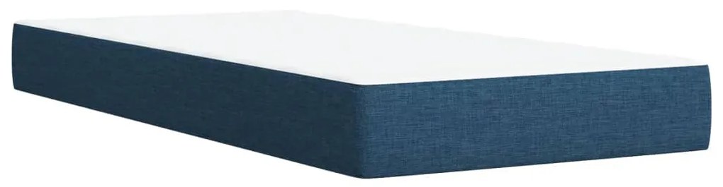 ΚΡΕΒΑΤΙ BOXSPRING ΜΕ ΣΤΡΩΜΑ ΜΠΛΕ 90X190 ΕΚ.ΥΦΑΣΜΑΤΙΝΟ 3287317