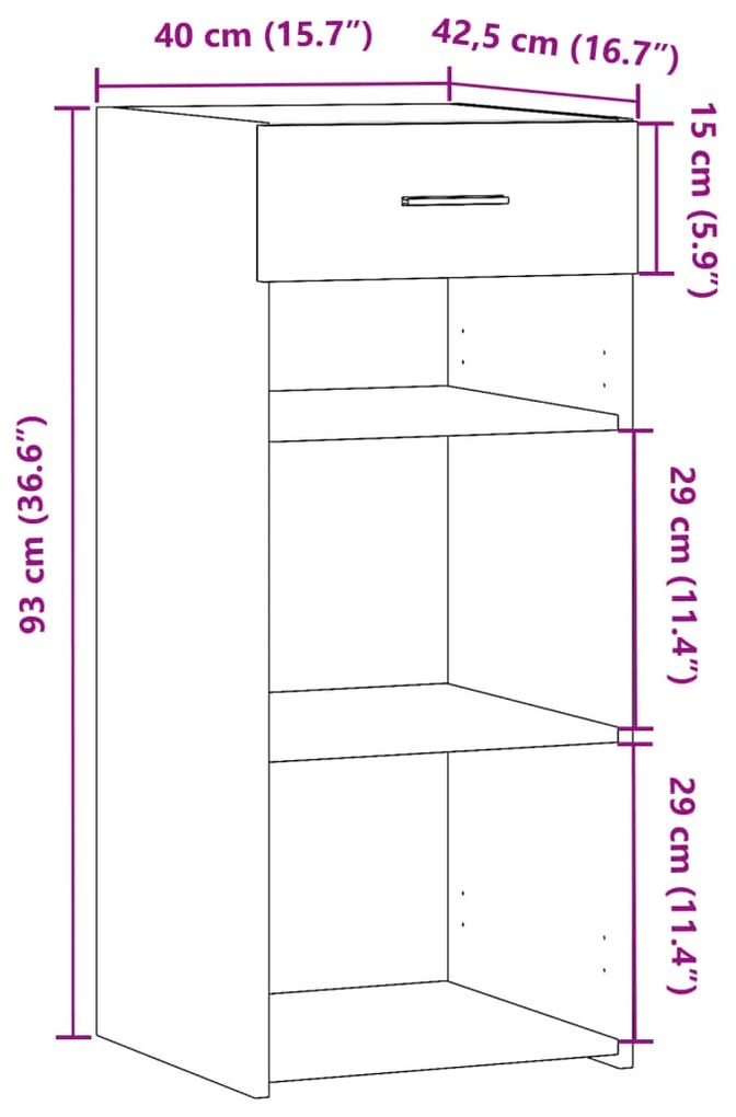 ΣΥΡΤΑΡΙΕΡΑ ΛΕΥΚΗ 40X42,5X93 ΕΚ. ΑΠΟ ΕΠΕΞΕΡΓΑΣΜΕΝΟ ΞΥΛΟ 846313