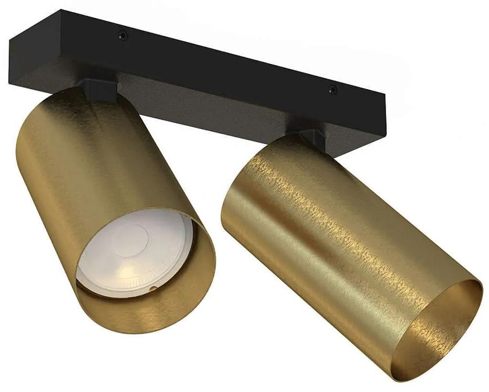 Φωτιστικό Οροφής - Σποτ Mono 7782 2xGU10 10W Solid Brass Nowodvorski Μέταλλο,Πλαστικό