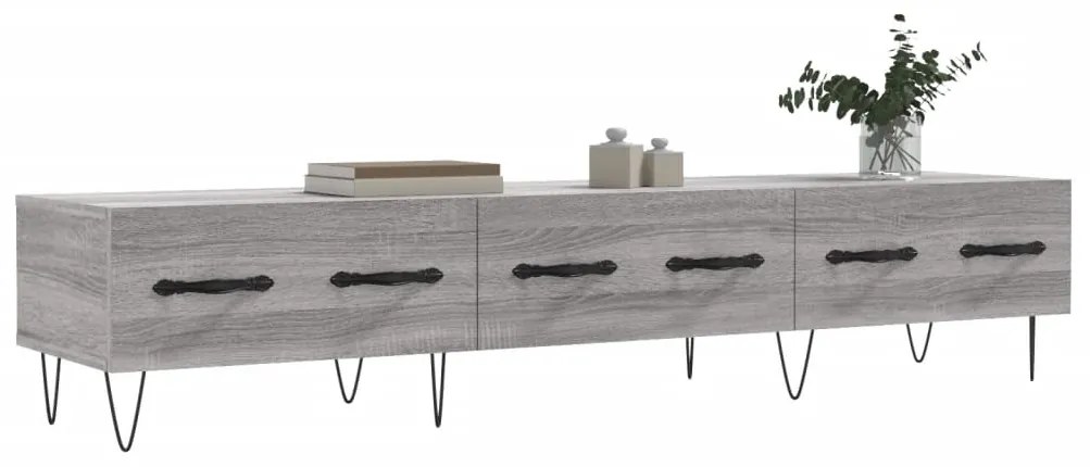 vidaXL Έπιπλο Τηλεόρασης Γκρι Sonoma 150 x 36 x 30 εκ. Επεξεργ. Ξύλο