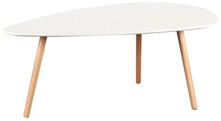 Τραπεζάκι Σαλονιού Tamy Big 09.0072 116Χ65Χ45cm Natural-White Mdf, Wood