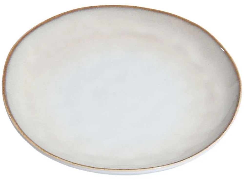 Πιάτο Ρηχό Vignette 07-24420 21x2,3cm Ivory Estia Clay