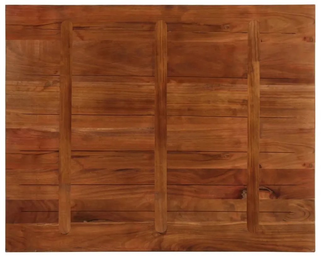 vidaXL Επιφάνεια Τραπεζιού Ορθογώνια 90x80x2,5 εκ. Ανακυκλωμένο Ξύλο