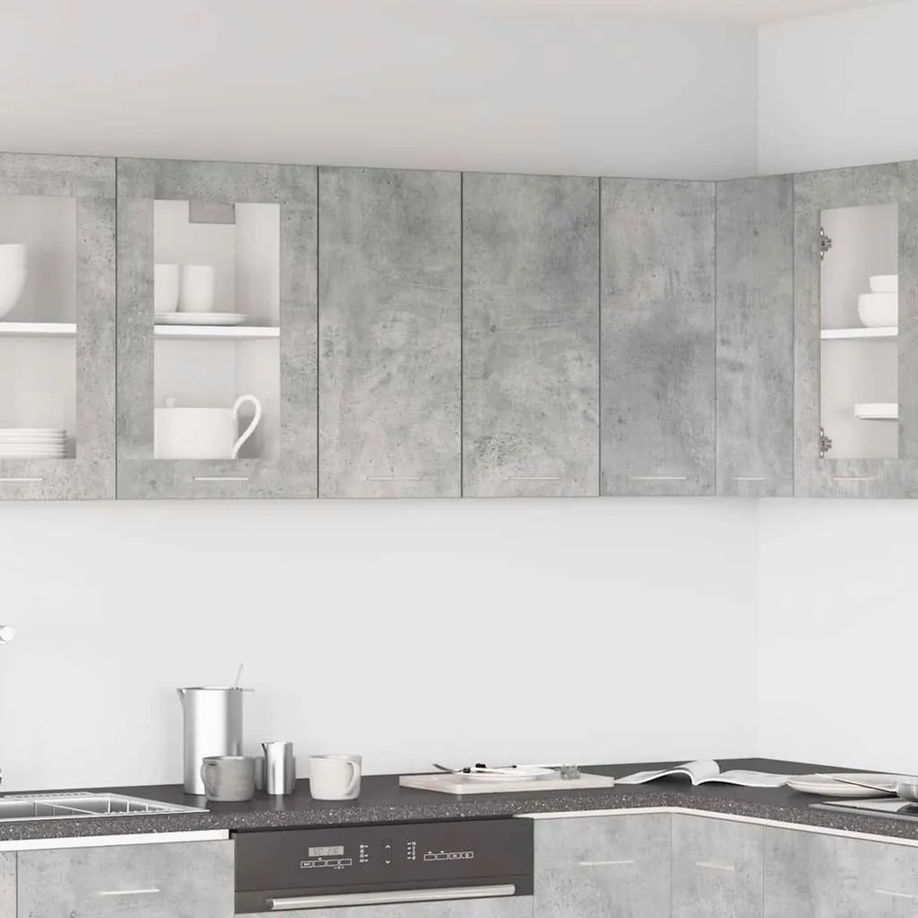 vidaXL Ντουλάπι Κρεμαστό Lyon Γκρι Σκυροδέματος 60x31x60εκ. από