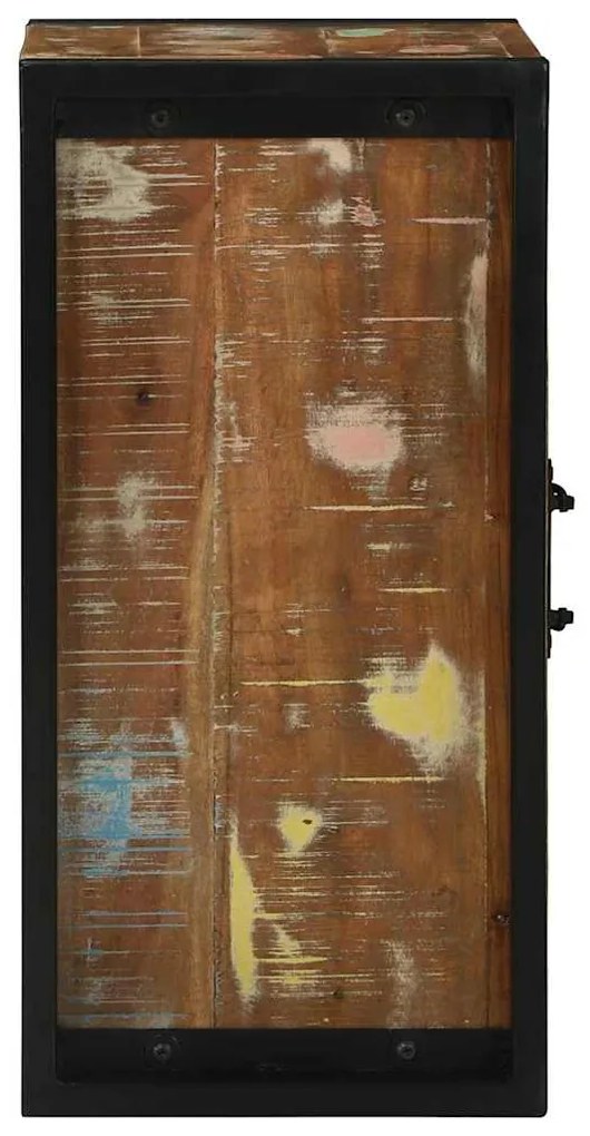 vidaXL Ντουλάπι Μπάνιου Καφέ 40 x 30 x 60 cm Στερεό Ανακτηθέν Ξύλο