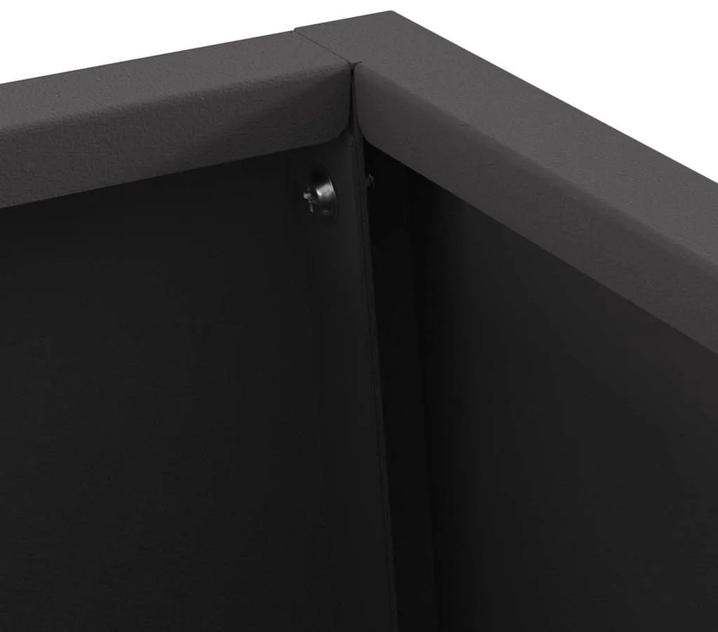 vidaXL Φωτιστικό Κάτω Χώρου Μαύρο 50x35x100 εκ. Ατσάλι