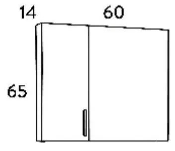 Καθρέπτης μπάνιου SIENA 65 Sonoma 60x14x65 εκ. 60x14x65 εκ.