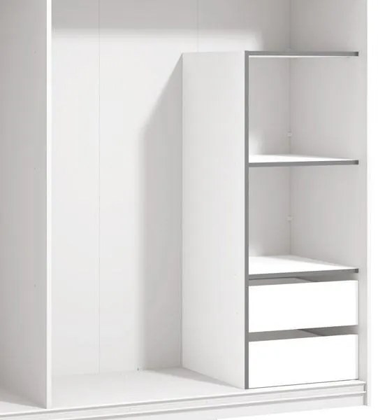 Σετ ράφια FUP 2F Λευκό 46,5x45,5x116,5 εκ.