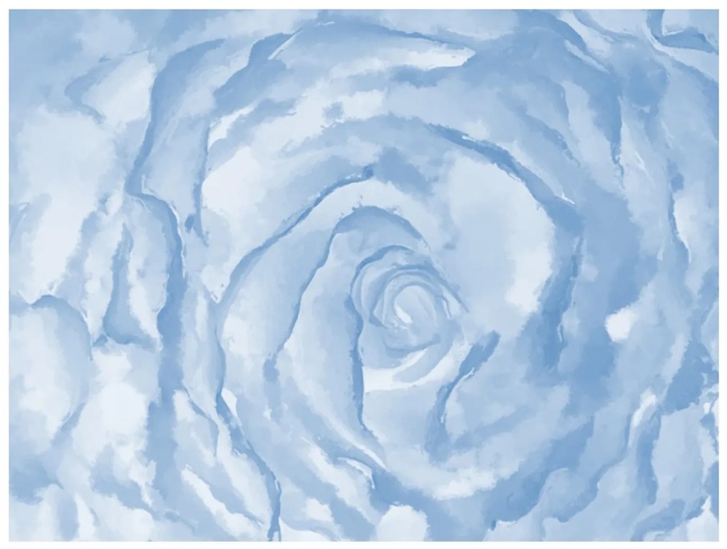 Φωτοταπετσαρία - rose (blue) 250x193