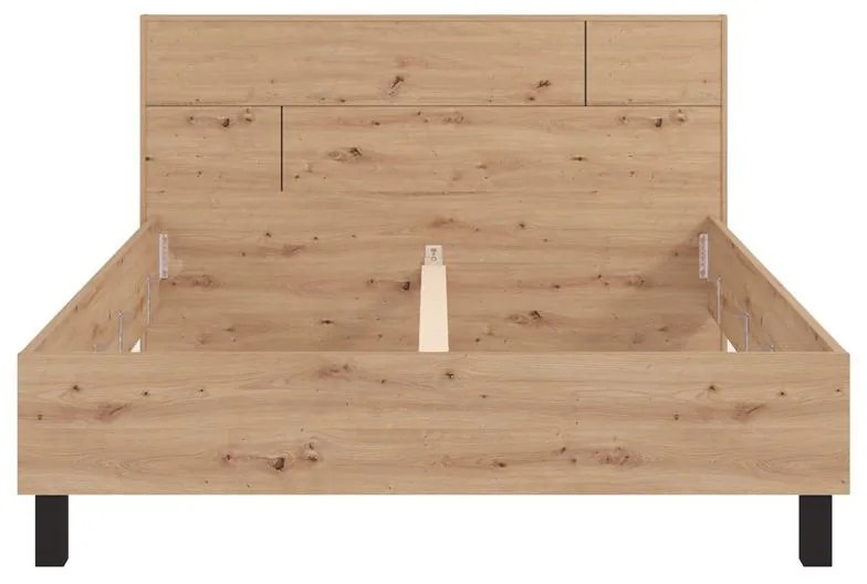 Κρεβάτι ALERIA Διπλό Artisan Oak 160x200 εκ. 173x211x102 εκ.