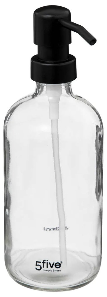 Δοχείο Κρεμοσάπουνου 450ml (Φ7.4x21) F-V Transparent 174712A