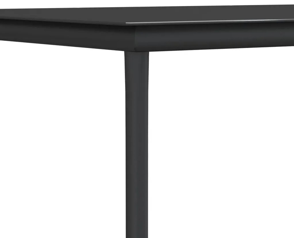 vidaXL Σετ Τραπεζαρίας Κήπου 5 τεμ. Συνθ. Ρατάν / Ατσάλι με Μαξιλάρια