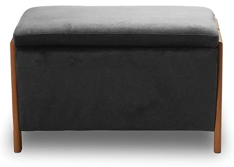 DALI ΣΚΑΜΠΟ VELVET GREY ΜΕ ΑΠΟΘ. ΧΩΡΟ 75X42X44εκ. 75X42X44εκ.