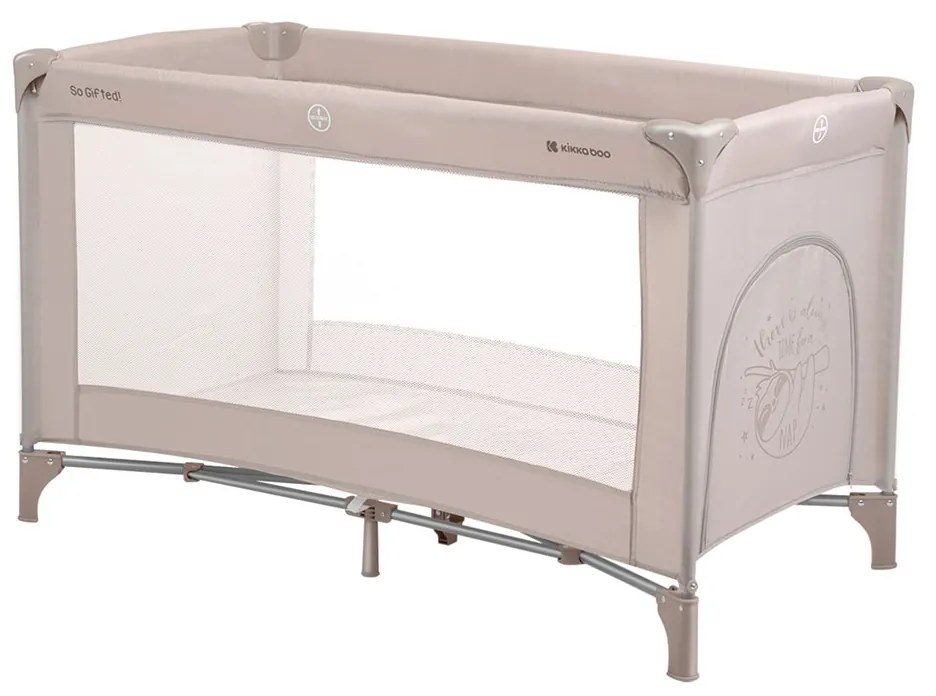 Παρκοκρέβατο (6-36 Μηνών/Έως 15kg) Kikka Boo Gifted Beige 2023