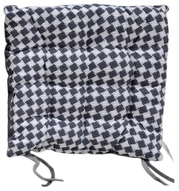 Μαξιλάρι καρέκλας 40x40cm  Γκρι