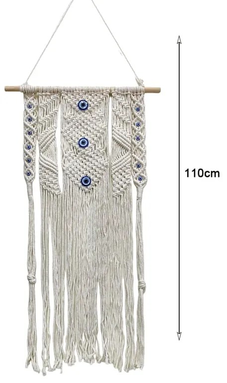 Κρεμαστό διακοσμητικό μακραμέ 110cm - Hanging decoration