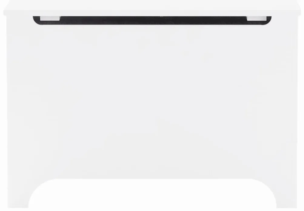 vidaXL Κουτί Αποθήκευσης με Καπάκι RANA Λευκό 80x49x54εκ. Μασίφ Πεύκο