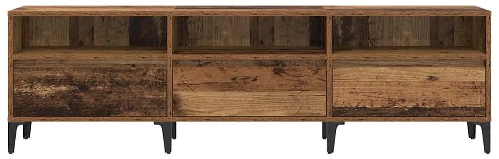 vidaXL Ντουλάπι TV Παλαιό ξύλο 150 x 30 x 44.5 εκ. Επεξεργασμένο ξύλο