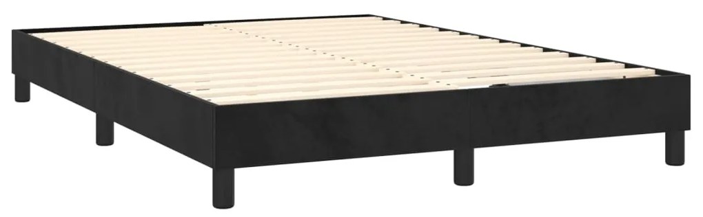 ΚΡΕΒΑΤΙ BOXSPRING ΜΕ ΣΤΡΩΜΑ ΜΑΥΡΟ 140X200 ΕΚ. ΒΕΛΟΥΔΙΝΟ 3127615