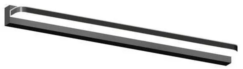Απλίκα Φωτιστικό Μπάνιου LED 14W 3CCT IP44 60cm Arte Illumina Ciel Eurolamp-144-80536-Μαύρο 144-80536
