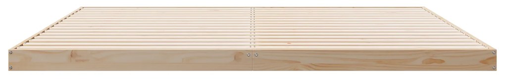 vidaXL Κρεβάτι 160x210 εκ Μασίφ Ξύλο Πεύκου