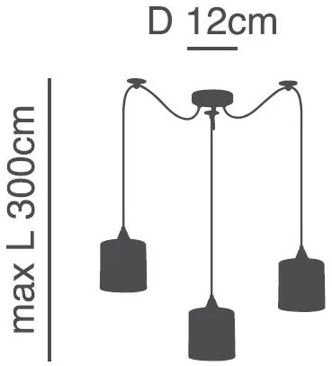 Φωτιστικό Οροφής SE21-BL-B10-BL3-SH1 ADEPT PENDANT White Shade Pendant + - 51W - 100W - 77-9015