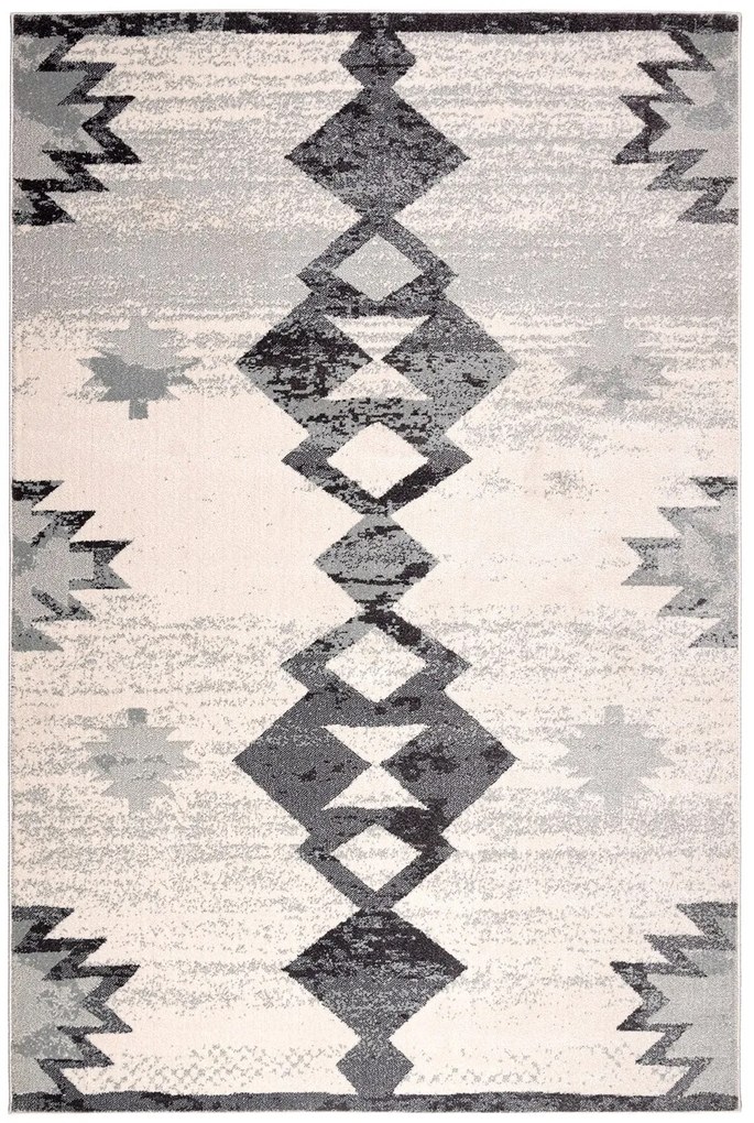 Χαλί Wish 6150 E Ecru-Grey Βιοκαρπέτ 200X285cm