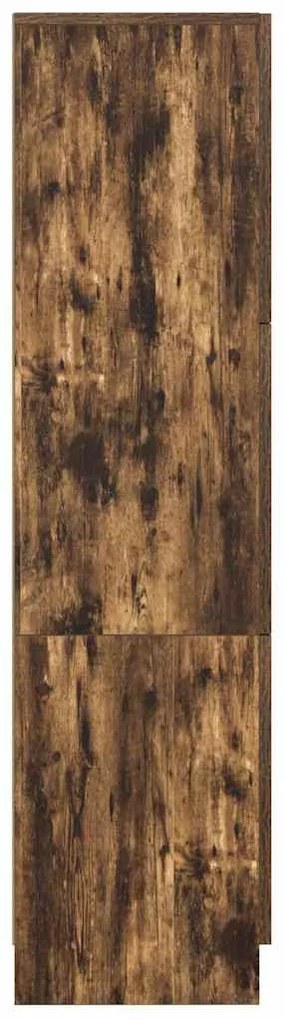 vidaXL Ψηλή Ντουλάπα Καπνιστή δρυς 31,5 x 32 x 124 εκ
