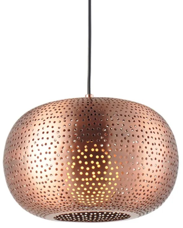 Φωτιστικό Οροφής Μονόφωτο Aca V371131PC Copper Satin