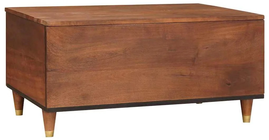 vidaXL Τραπεζάκια Σαλονιού with Drawer Καφέ 80 x 54 x 40 εκ