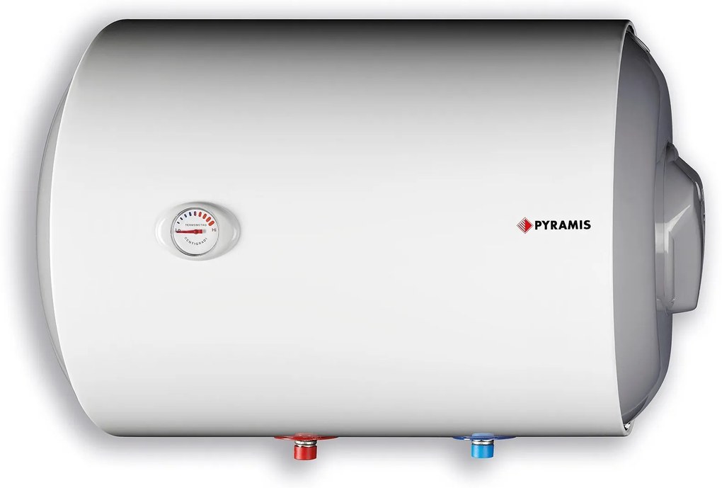 Θερμοσίφωνο Boiler Pyramis 60L-Οριζόντιο δεξί