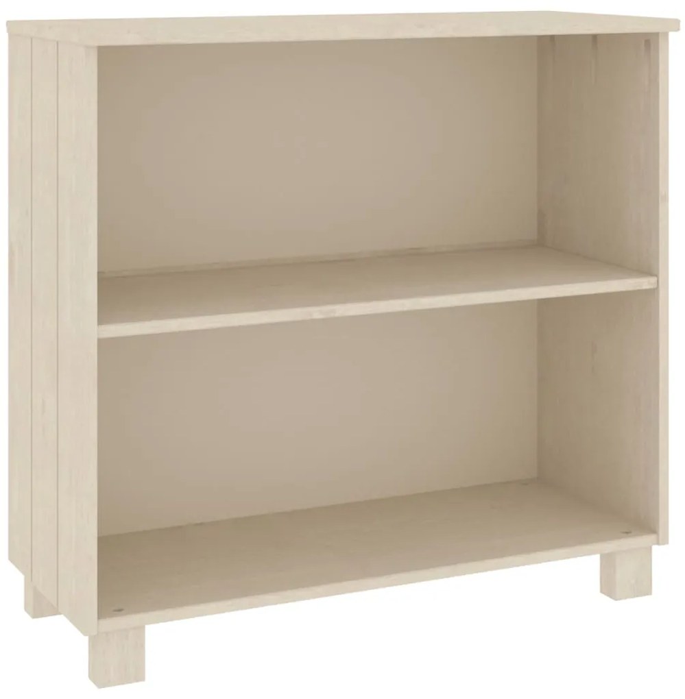 vidaXL Ντουλάπι HAMAR Καφέ Μελί 85 x 35 x 80 εκ. Μασίφ Ξύλο Πεύκου