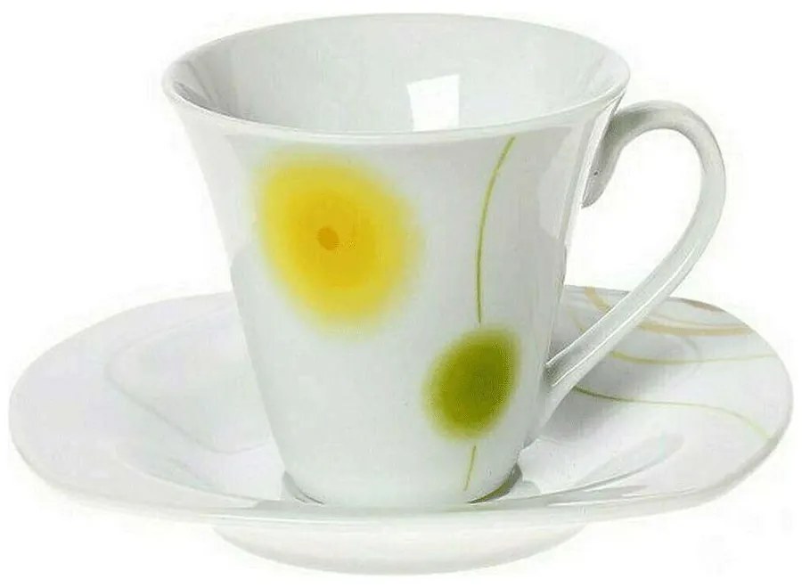 Φλυτζάνι Καφέ Roxana 25.020.17 Multi Cryspo Trio Porcelain