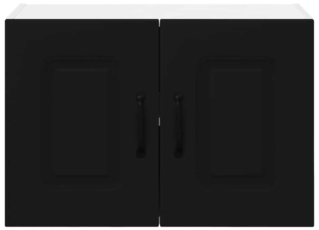 vidaXL Ντουλάπα Κουζίνας Kalmar 2 pcs Μαύρο 60 x 31 x 40 εκ