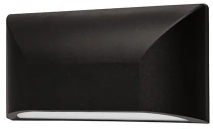 Απλίκα LED Εξωτερικού Χώρου Eurolamp 145-52075 Black