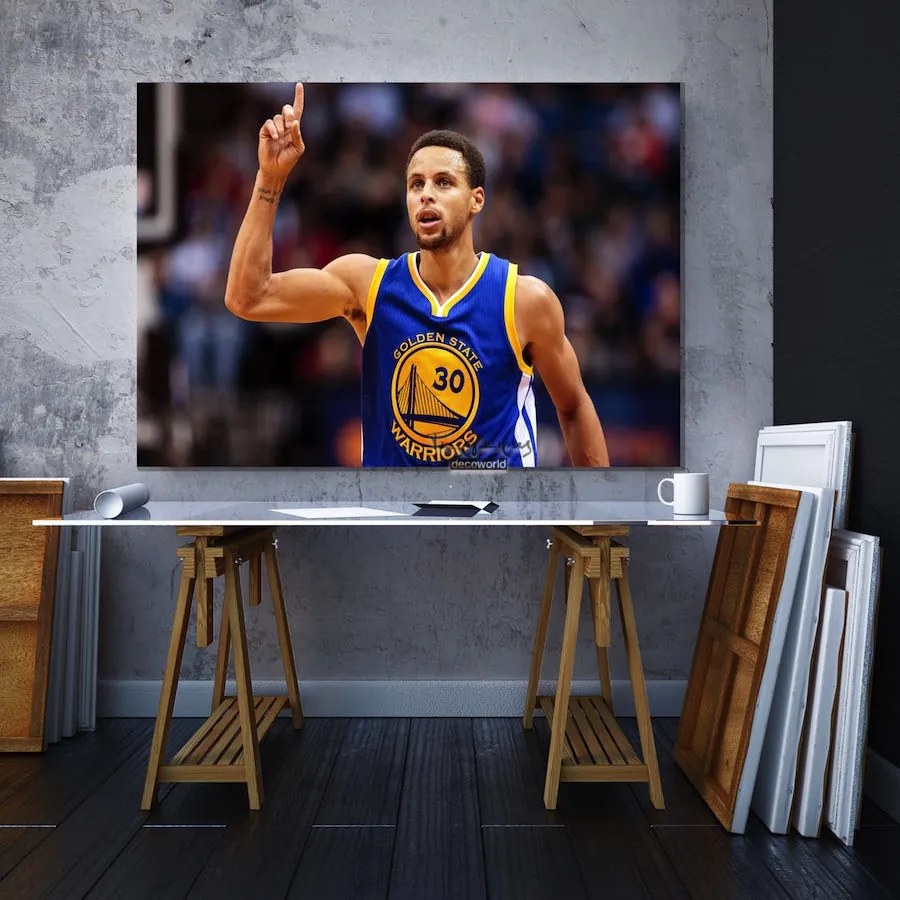 Πίνακας σε καμβά NBA Steph Curry KNV920 80cm x 120cm