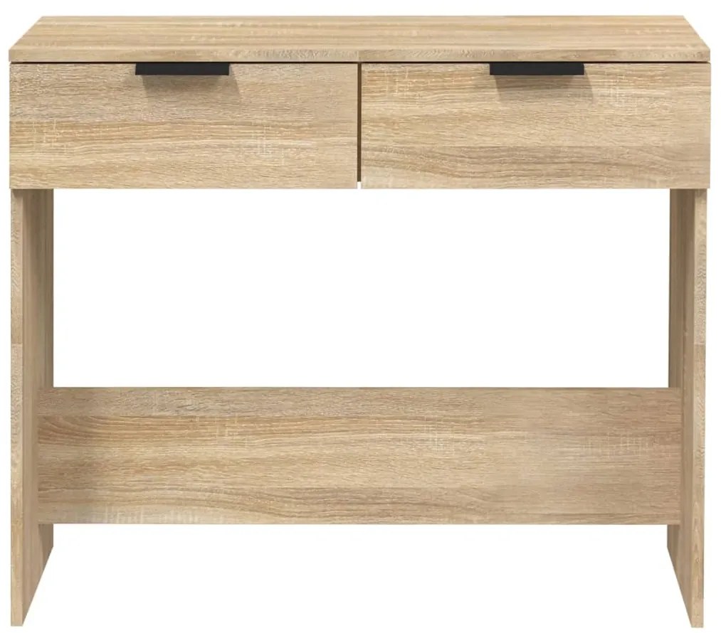 vidaXL Τραπέζι Κονσόλα Sonoma Δρυς 90x36x75 εκ. Επεξεργασμένο Ξύλο