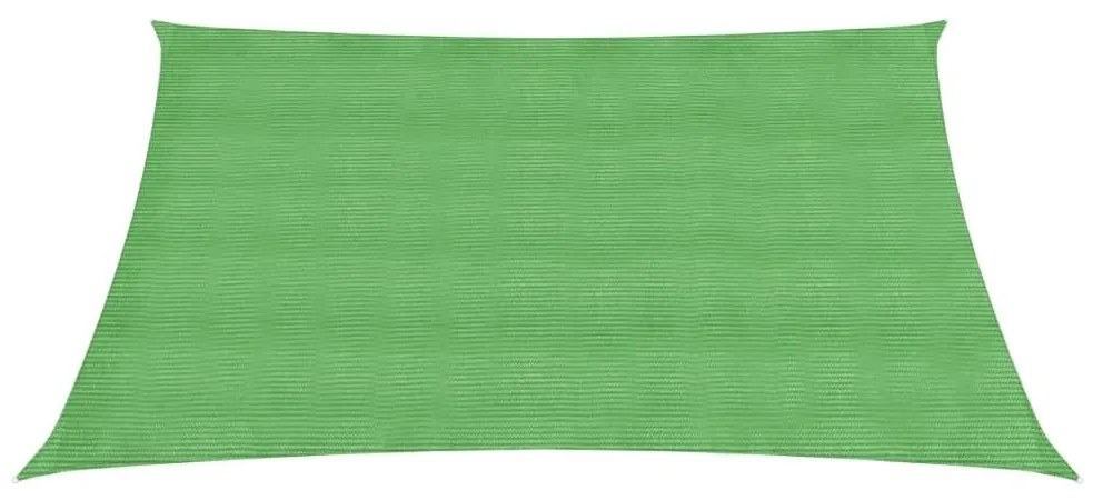 311272 Sunshade Sail 160 g/m² Light Green 2x2 m HDPE - Πράσινο