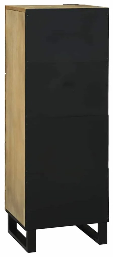 vidaXL Υψηλό Γραφείο Καφέ 40 x 33 x 110 εκ Μασίφ ξύλο μάνγκο