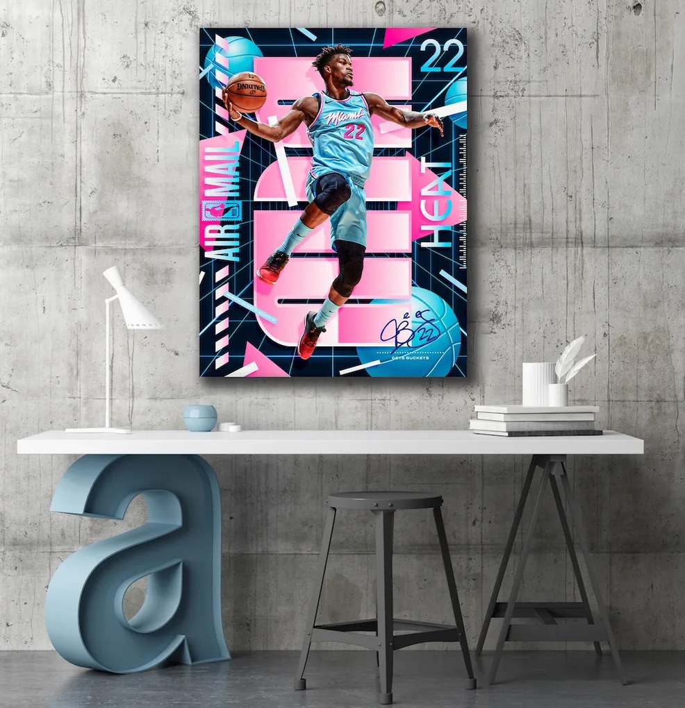 Πίνακας σε καμβά Jimmy Butler KNV1559 45cm x 65cm