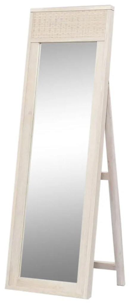 Μόνιμος καθρέφτης Home ESPRIT Ξύλο από Μάνγκο 58 x 8 x 175 cm
