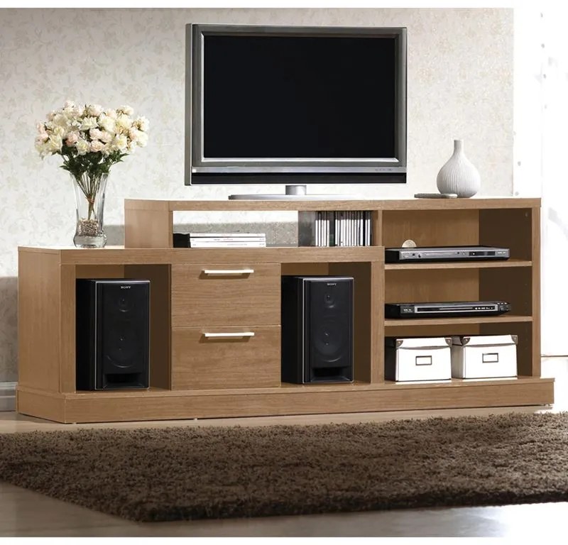 ANALOG Έπιπλο TV Απόχρωση Sonoma Oak  180x49x70cm Ε7381,2
