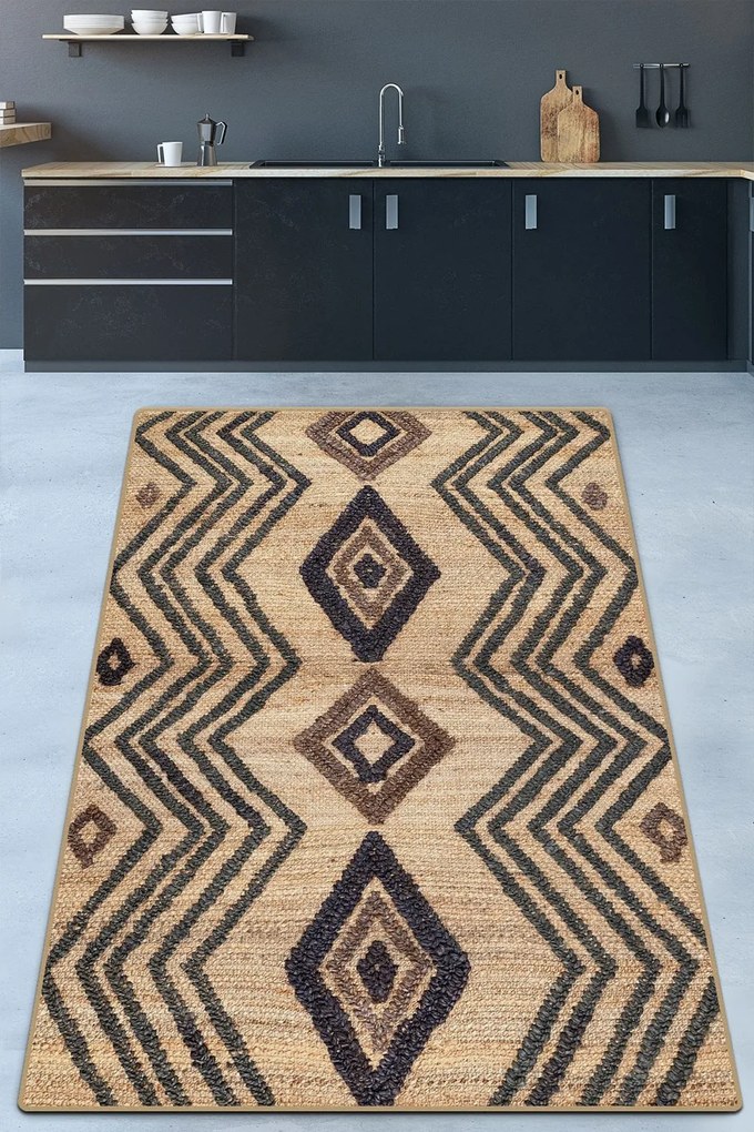 Χαλί Inter Ferens 287CHL2401 Beige-Grey Conceptum Hypnose 80X120cm