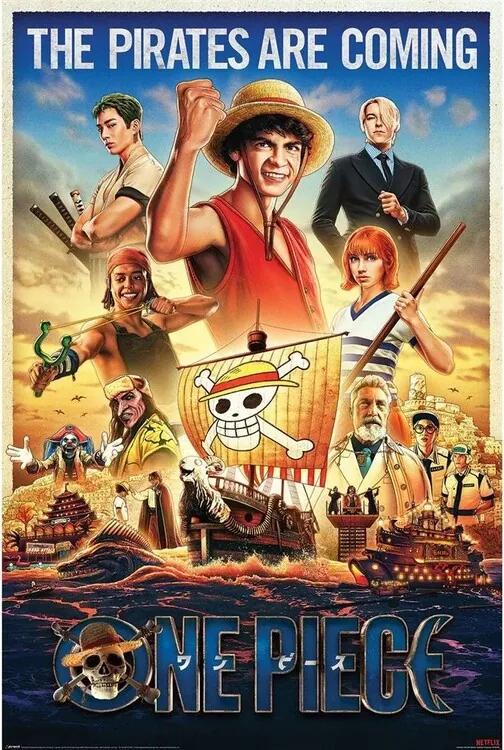 Αφίσα One Piece: Live Action - Pirates Incoming, (61 x 91.5 cm)