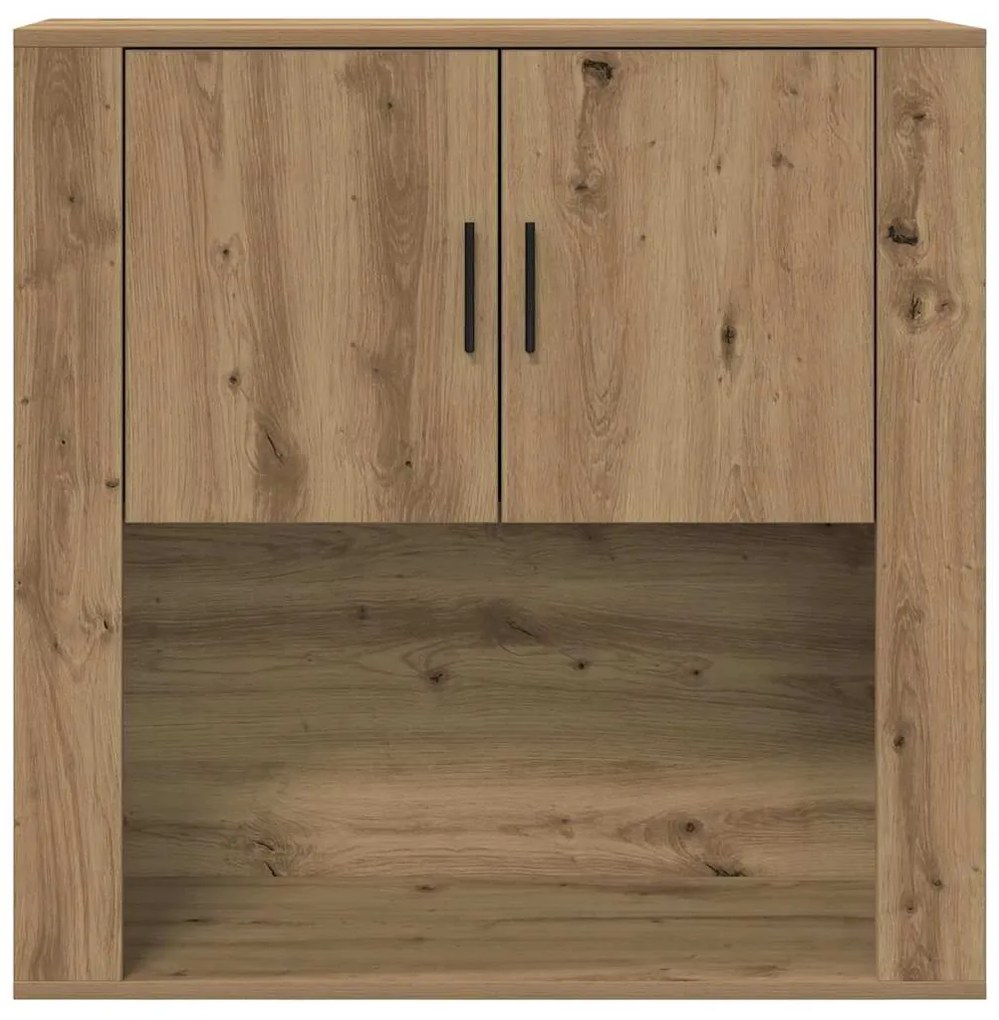 vidaXL Ντουλάπα Τοίχου με ράφι Επιτοίχιο artisan δρυς 80 x 33 x 80 εκ.