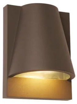 Απλίκα Φωτιστικό Τοίχου Καφέ IP43 4298500 Lorka Viokef-4298500-Καφέ 4298500