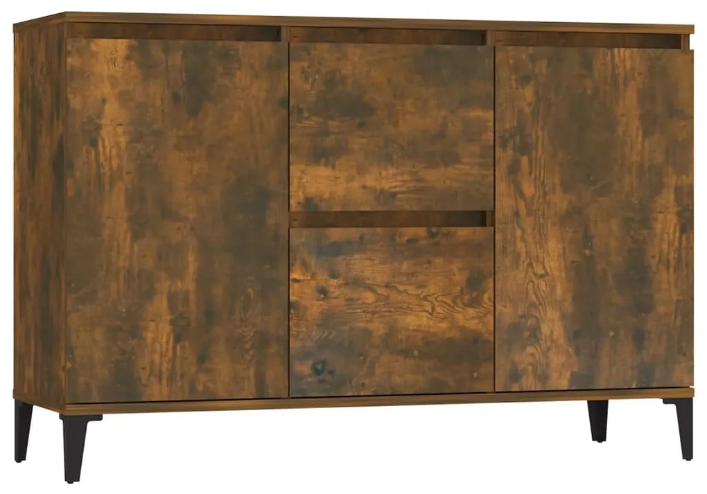 vidaXL Μπουφές Καπνιστή Δρυς 102 x 35 x 70 εκ. Επεξεργασμένο Ξύλο